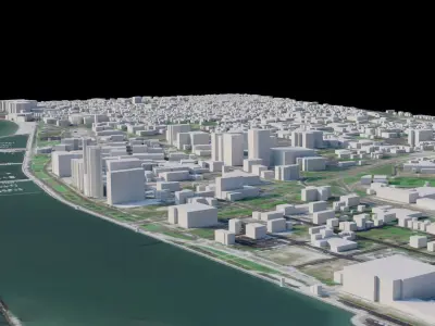Corpus Christi - USA 3D model