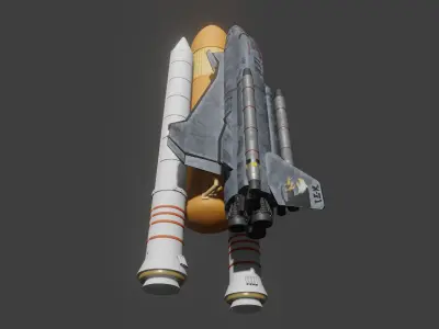Armageddon X71 Space Shuttle Freedom 3D model