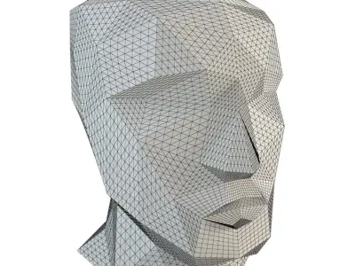 Restaurant Furniture Set 02 3D model