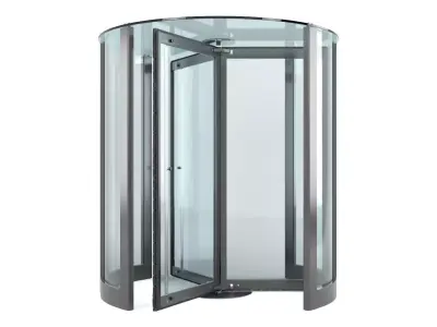 Revolving door Dorma Crane 4000 3D model