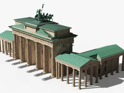  Brandenburg Gate Iconic Neoclassical Monument 