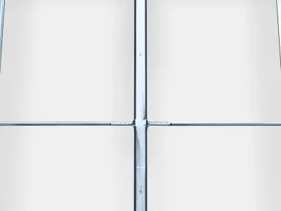 IDANAS Bed frame 2 Low-poly 3D model