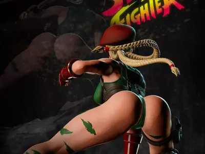 Cammy - Street Fighter - With NSFW 3D print model