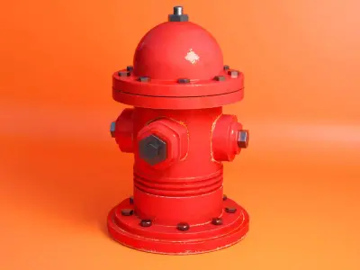 fire hydrant-hidrante Free 3D model