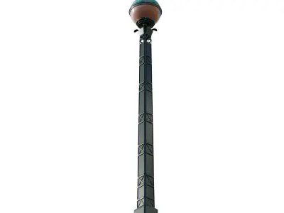 Traffic Light 02 Low-poly 3D model