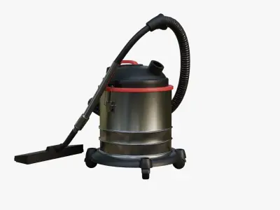 Vacuum Cleaner 3d model Low-poly 3D model