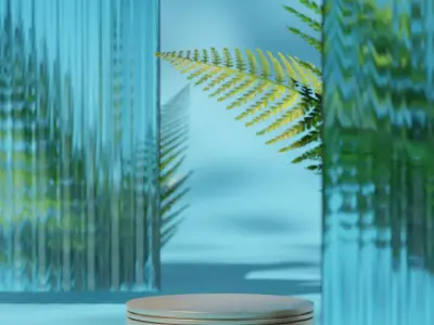 Minimal Product Display Scene 3D model