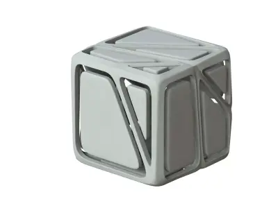 Sci Fi Object No 6469 Low Poly Texture