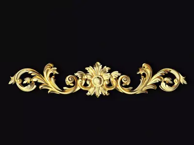 dekor ornament 3D model 147