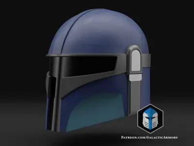 Mandalorian Child Helmet - 3D Print Files 3D print model