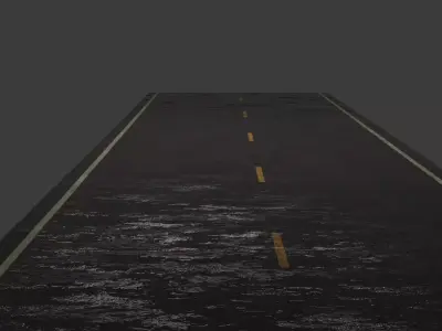 REALISTIC STREET 3D model