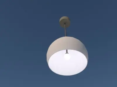 Indirect Light Lamp 3D model