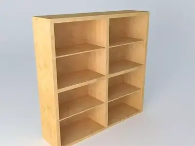 Shelf Cabinet DOORS HREG4FP 12 12 BRW Milano Oak 3D model