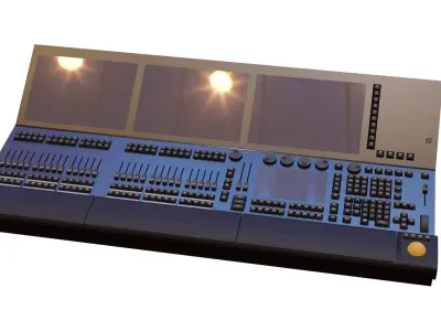 Light Console  3D model