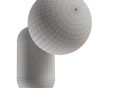 Lamaptron JONTE wall lamp 3D model