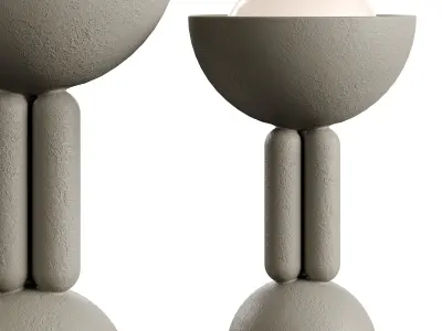 Moor Floor Light L Lamp by Lisa Allegra  3D model