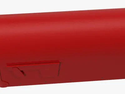 US Style Letterbox 3D model
