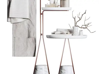 Bathroom Accessories 77 3D model