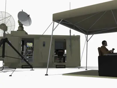  UAV Mobile Ground Control Station 