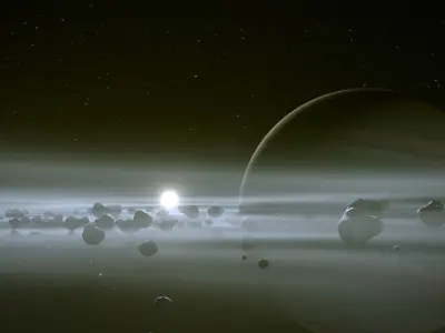 Space Planet Metaverse  Low-poly 3D model