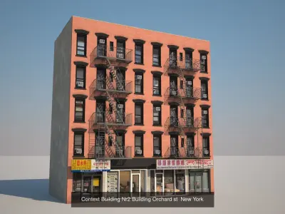 4 Context Buildings for New York City 3D Model Pack