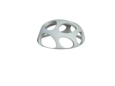 SciFi Cube Object No 48315 Low Poly Shape Low-poly 3D model