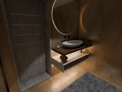 Bathroom Interior 3D model