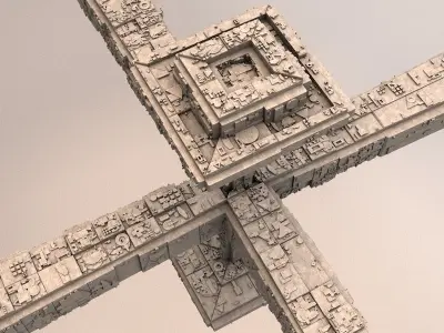 Space Station - The Ring 3D model