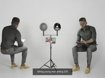 Casual people 15 3D Model Pack