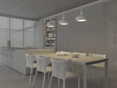 kitchen 008 3d model 3D model