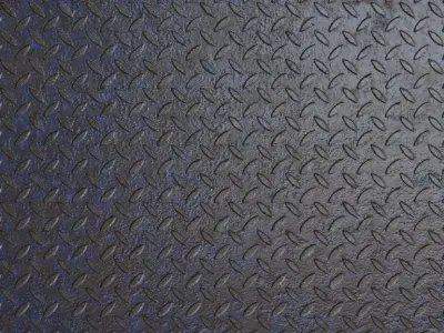 Dirty Rusty Treadplate PBR Seamless Texture