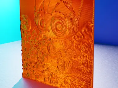 Mini Robot Light Display 3D print model