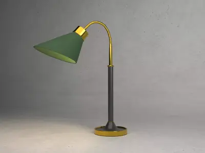 Table lamp Low-poly 3D model