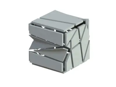 Sci Fi Object No 5997 Low Poly Texture