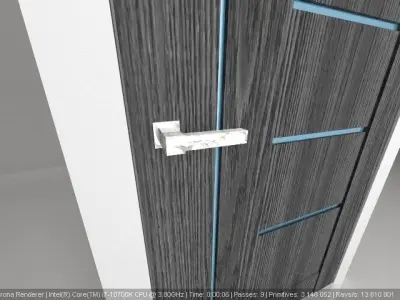 door mdf 3D model
