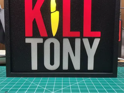 KillTony - Number one comedy podcast Free 3D print model
