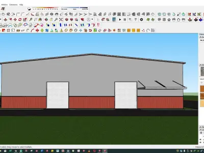 ware house design 3d model 3D model