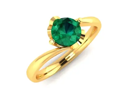 Women Ring  Render 3dm STL OBJ FBX Details 3D print model 27