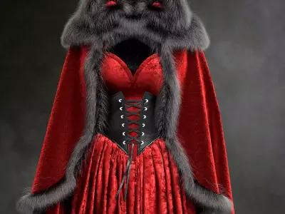 Red Riding Hood 3D model