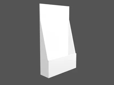 Table Top Display Stand v3 001 Low-poly 3D model