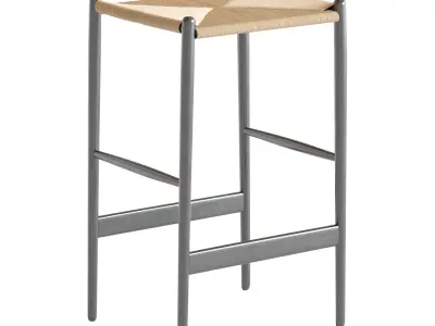 Barstool Wegner 3D model