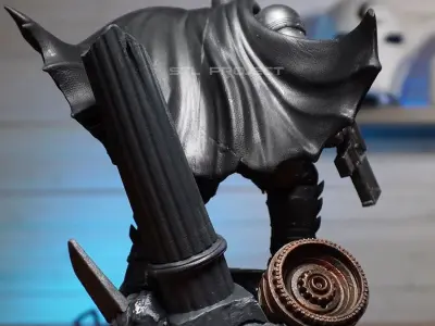 Armored Bat 3D print model