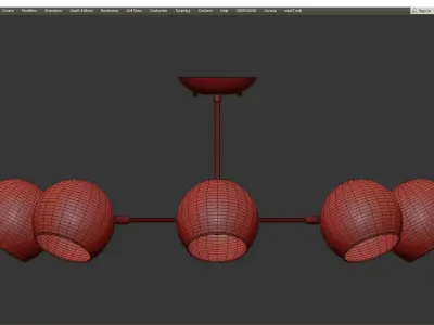 Arte Lamp LAGOS Low-poly 3D model