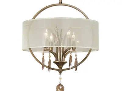 Chapital Light Single Drum Pendant 3D model