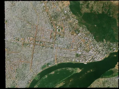 Bangui - Central African Republic 3D model
