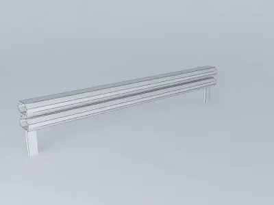 DEFENSE stainless steel bar Free 3D model