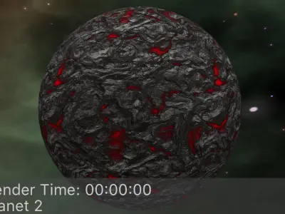 The Ultimate Planet Package Low-poly 3D model