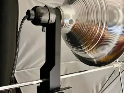 Softbox Light Kit using a 8 Heat Lamp Reflector Free 3D print model
