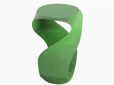 Twisted Stool for Childs B 02 3D model