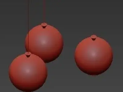 Taklampa Ballong 3D model